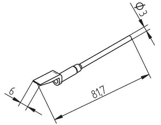 Ersa Ersatz-Entlötpistole Spitze, für MFR-DSI, MFR-DSX, MFR-SDI Systems &, MFR-HDS Handstück, MFR-SDX