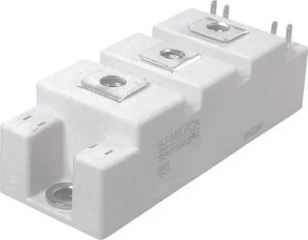 Produktfoto 1 von Semikron Danfoss Schnelles IGBT4-Modul / 232 A, 1200 V, 5-Pin SEMITRANS2 Typ N-Kanal Oberfläche