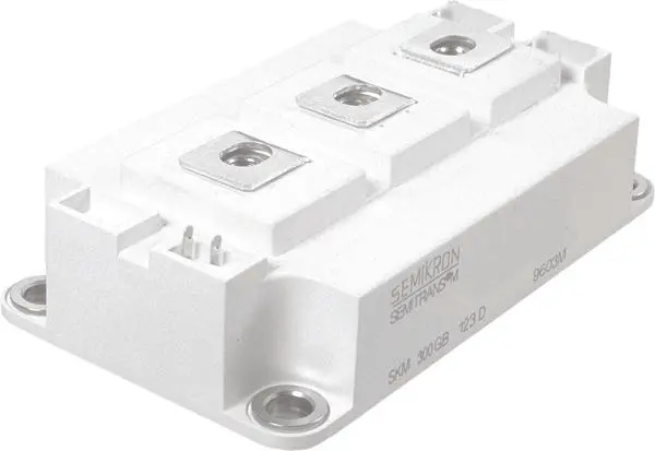 Produktfoto 1 von Semikron Danfoss IGBT4-Modul / 40 A, 1200 V, 5-Pin SEMITRANS3 Typ N-Kanal Oberfläche