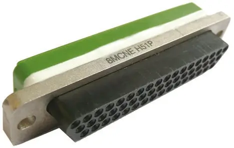 Produktfoto 1 von Souriau Sunbank by Eaton MicroComp D-Sub-Steckverbinder Gerade, 51-polig 2.0 mm Raster, Kabel Stecker/Buchse