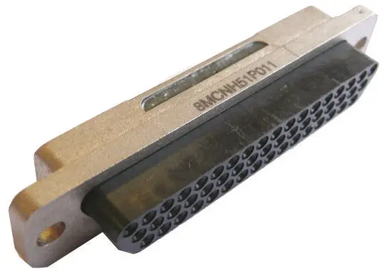 Produktfoto 1 von Souriau Sunbank by Eaton MicroComp D-Sub-Steckverbinder Gerade, 51-polig 2.0 mm Raster, Kabel Stecker/Buchse