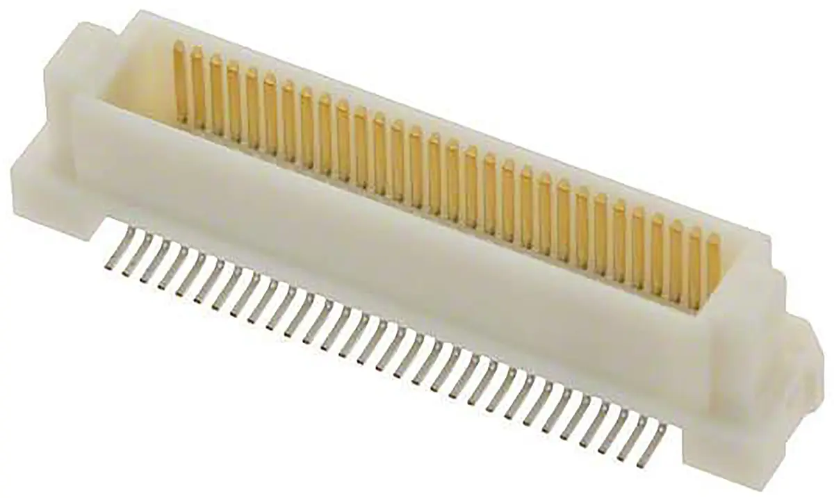 Produktfoto 1 von Hirose FunctionMAX FX8C Leiterplattenleiste Gerade, 60-polig / 2-reihig, Raster 0.6 mm Raster Oberfläche,