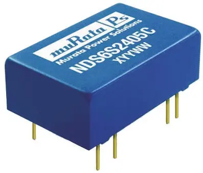 Murata NDS6 DC/DC-Wandler 6W 24 V dc IN, 5V dc OUT / 1.2A Durchsteckmontage 1.5kV dc isoliert