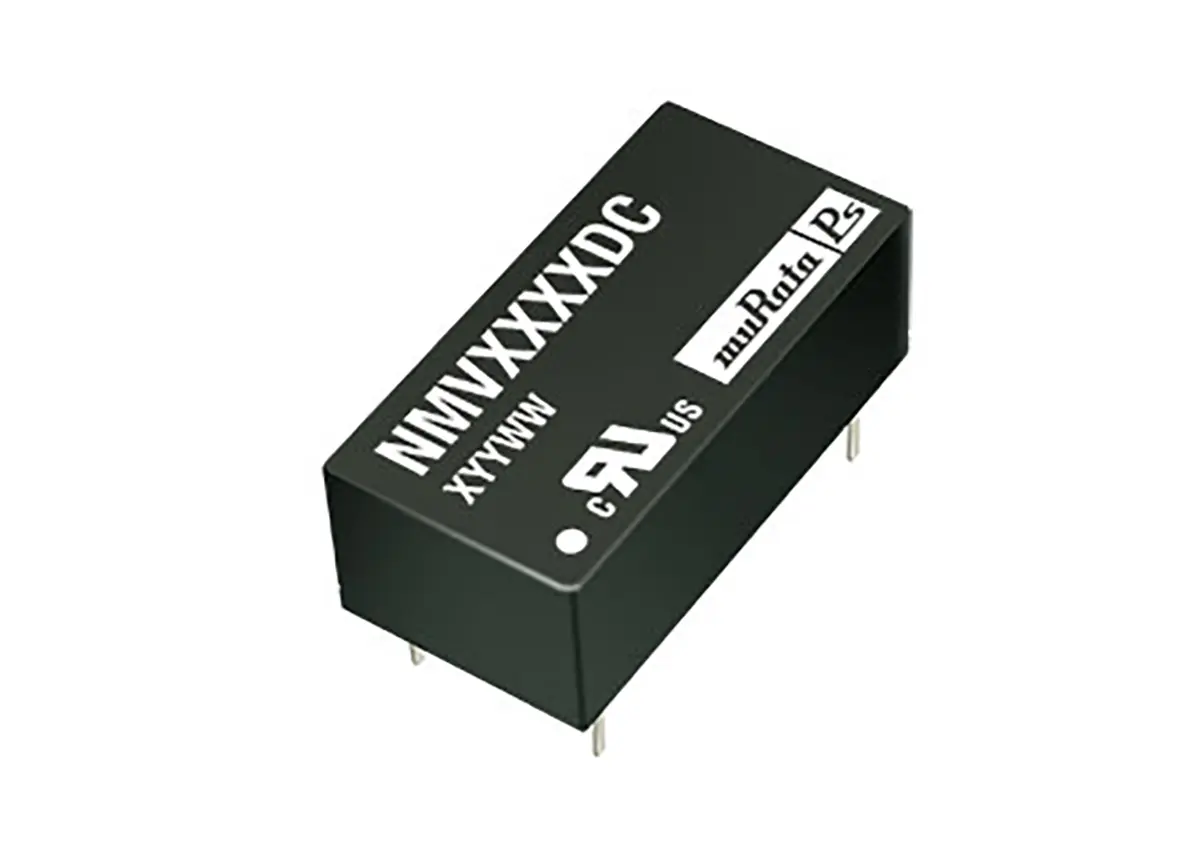 Murata Power Solutions NMV DC/DC Konverter, 5V dc OUT 100 mA Durchsteckmontage 5.5V dc 3 kV dc 1 W -40 °C 85 °C