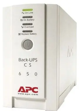 Produktfoto 1 von APC 180V, 266 V Back-UPS CS 6-Kanal Eigenständig Unterbrechungsfreie Stromversorgung, 650 VA 400 W, 230V