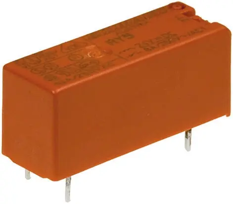 Produktfoto 1 von TE Connectivity RY II 5V dc Spule 1-poliger Schließer Printrelais 8A 112Ω Monostabiles Relais