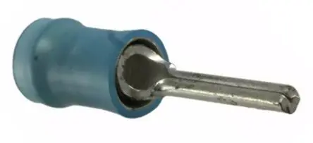 Produktfoto 1 von TE Connectivity Stiftkabelschuh, Serie PIDG Zinn, Blau Nylon 16 AWG 14 AWG, Ø 1.8 mm