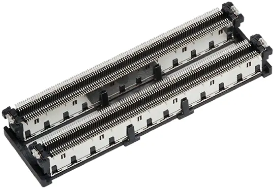 Produktfoto 1 von TE Connectivity Free Height Leiterplattenleiste Gerade, 440-polig / 2-reihig, Raster 0.5 mm Raster Oberfläche,