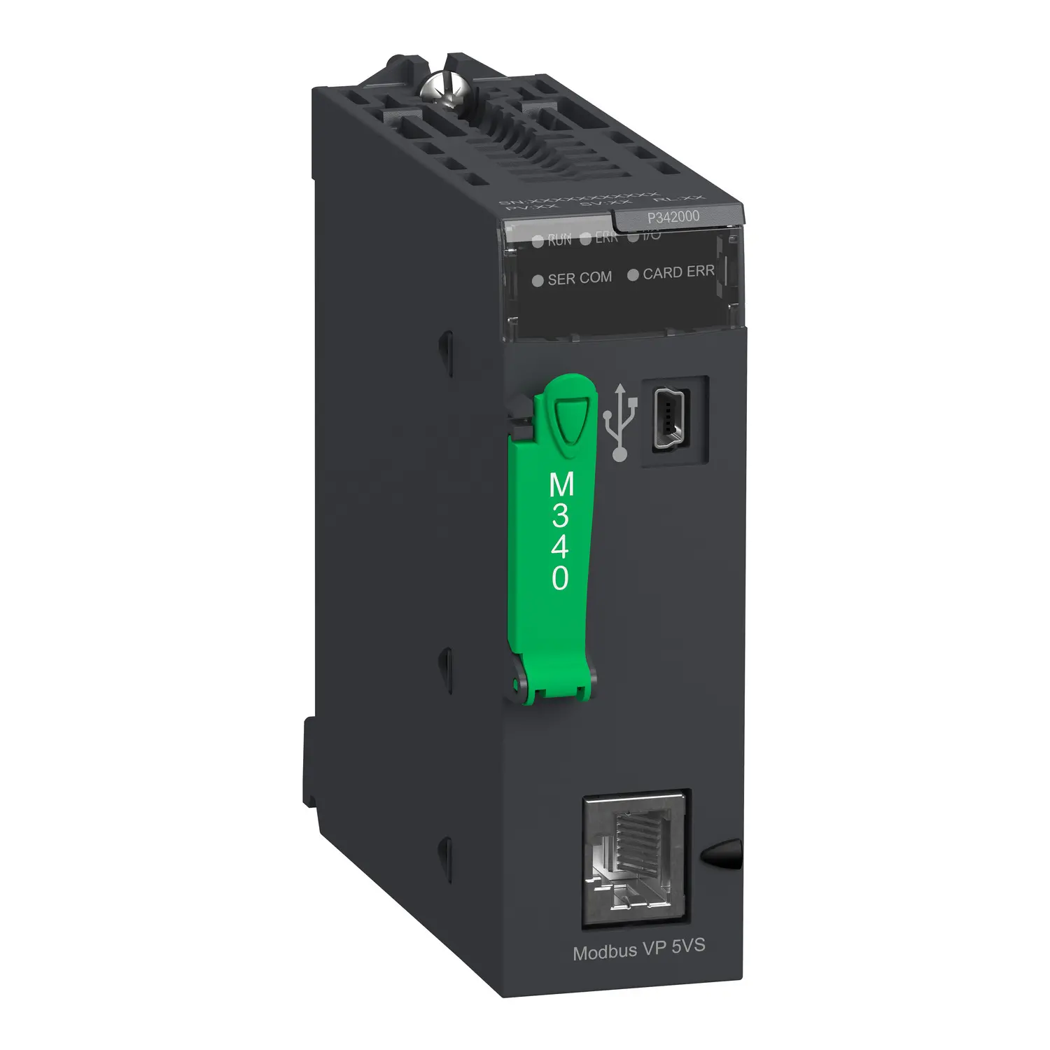 Produktfoto 1 von Schneider Electric Modicon M340 SPS CPU Analog, Digital Ausg.Typ Analog, Digital Eing.Typ für Modicon M340 24 V dc