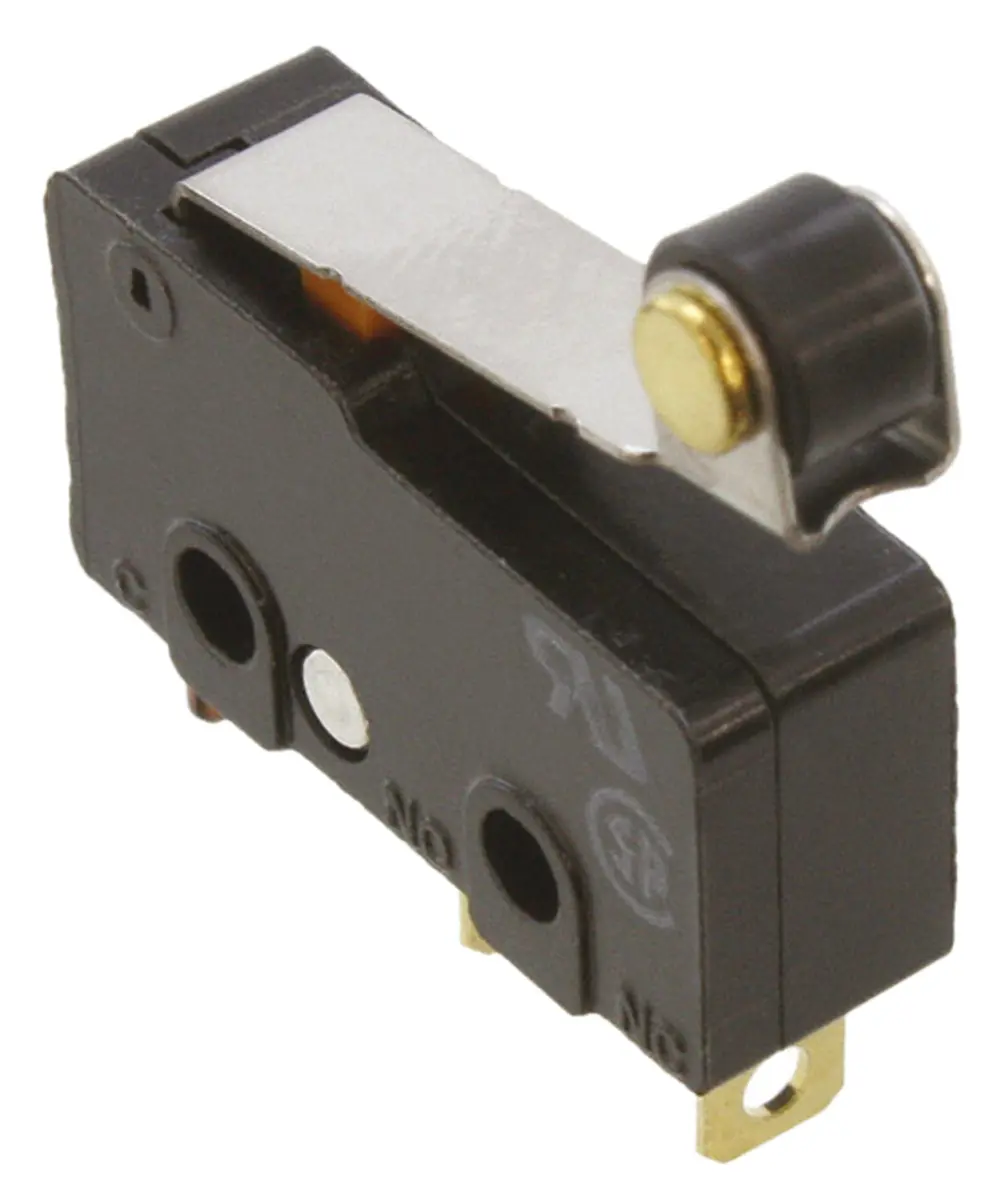 Produktfoto 1 von Omron Mikroschalter Rollenhebel-Betätiger Lot, 1-poliger Umschalter, 30 V dc, 100mA IP40 0.16N -25 °C - 85 °C