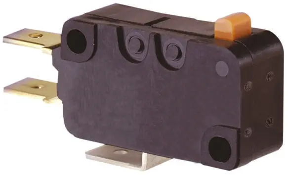 Produktfoto 1 von Omron Mikroschalter Stiftstößel-Betätiger Lot, SPST, 250 V ac, 250 V dc, 16A IP40 1.96N -25 °C - 80 °C