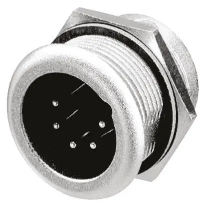 Produktfoto 1 von Neutrik Gerade 5-polig Panel Stecker Gold über Nickel XLR-Steckverbinder, 50 V