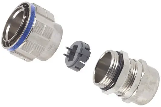 Produktfoto 1 von Amphenol Socapex RJFTV Stecker Cat5e RJ45-Steckverbinder, 1-Port 8-polig Abgeschirmt Kabel Gerade