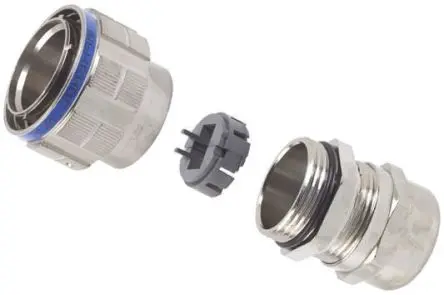 Produktfoto 1 von Amphenol Socapex RJFTV Stecker Cat5e RJ45-Steckverbinder, 1-Port 8-polig Abgeschirmt Kabel Gerade