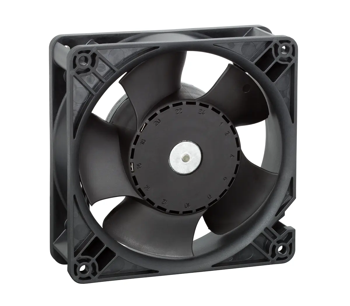 Produktfoto 1 von ebm-papst DV 4100 DC-Axiallüfter, Kugellager, 48 V dc / 20W, 119 x 119 x 38mm, 6000U/min, 280m³/h