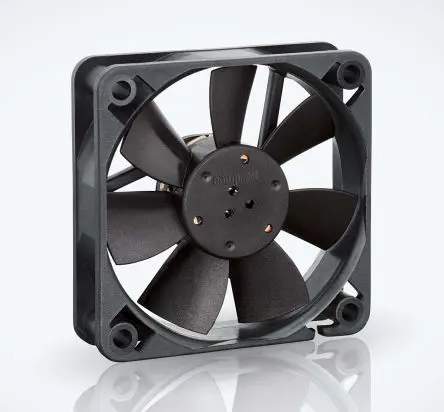 Produktfoto 1 von ebm-papst 600 F Axiallüfter, Hülse, 24V dc / 1.1 W 45 mA, 3900 U/min, 29 m³/h IP20 60 mm 60mm 15 mm
