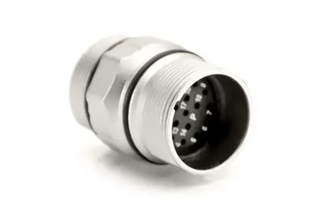 Produktfoto 1 von Amphenol Industrial MotionGrade M23 Rundsteckverbinder Buchse 17-polig Stecker 9A Kabel IP67