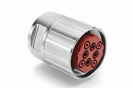 Produktfoto 1 von Amphenol Industrial MotionGrade 41.3 mm M40 Rundsteckverbinder Stecker 8-polig Buchse 75A Kabel IP67