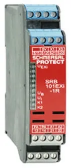 Produktfoto 1 von Schmersal SRB 101Exi Sicherheitsrelais, 24V dc, 2-Kanal, 1 Sicherheitskontakte Not-Aus, 1 Hilfsschalter, 4 ISO 13849-1,