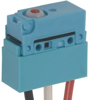 Panasonic Mikroschalter Stiftstößel-Betätiger Vorverdrahtet, 1-poliger Wechsler, 125 V ac, 30 V dc, 2A IP67 1.96N -40 °C