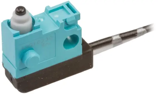 Produktfoto 1 von Panasonic Mikroschalter Stiftstößel-Betätiger Vorverdrahtet, SPST, 30 V dc, 100mA IP67 1.5N -40 °C - 85 °C