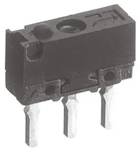 Produktfoto 1 von Panasonic Mikroschalter Stift Stößel-Betätiger PCB, 100 mA @ 30 V dc, 1-poliger Umschalter 0,98 N -25°C - +80°C