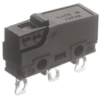 Produktfoto 1 von Panasonic Mikroschalter Stiftstößel-Betätiger Lot, 1-poliger Wechsler, 250 V ac, 5A 1.47N -25 °C - 85 °C