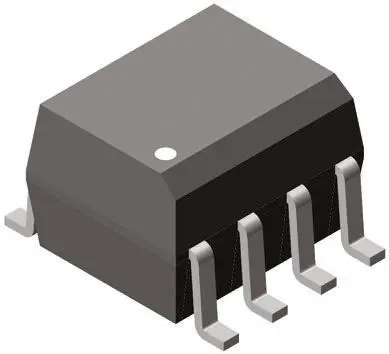 Produktfoto 1 von Vishay VOD Oberfläche 2 Optokoppler DC-In, 8-Pin SOIC, Isolation 4000 V ac