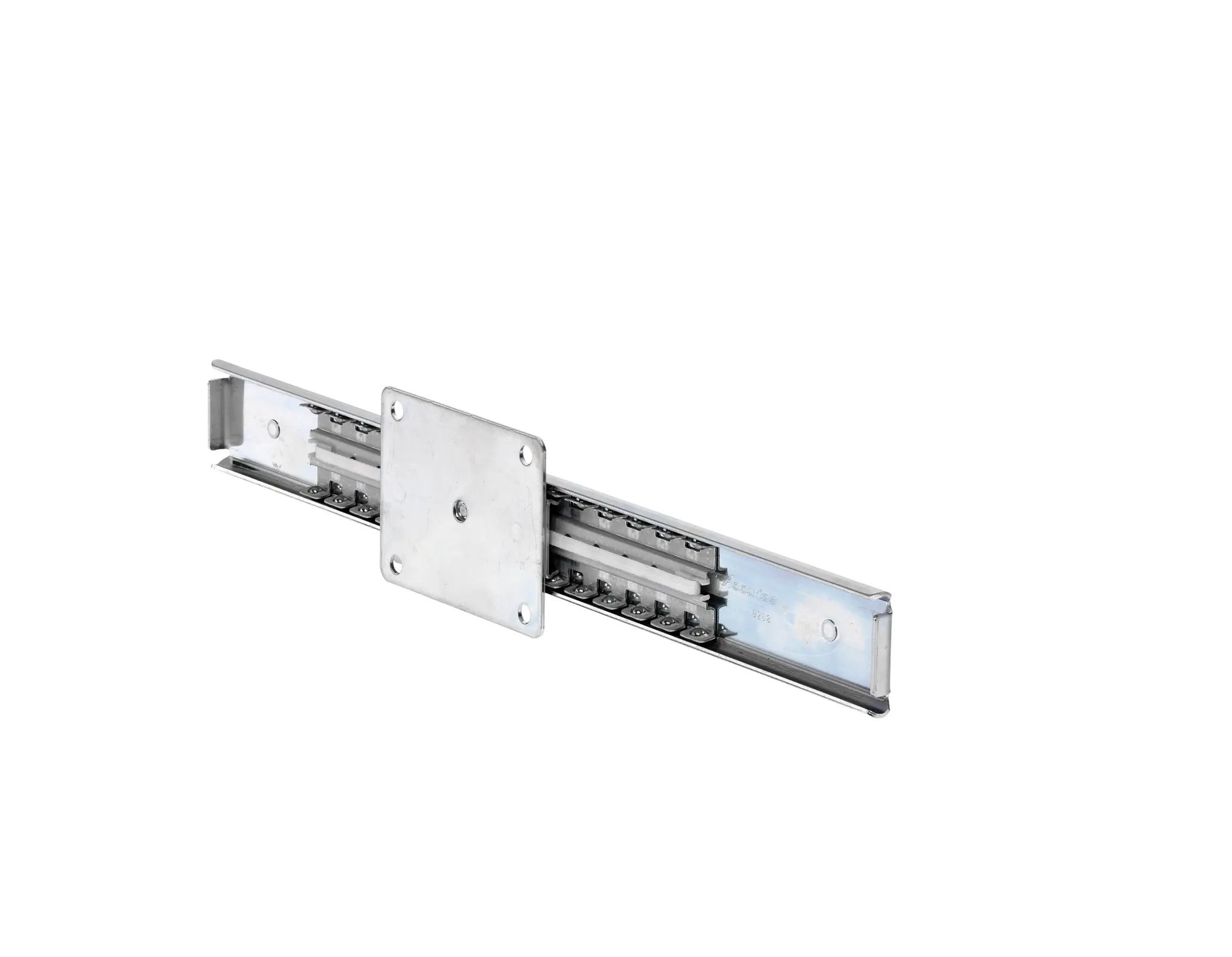 Produktfoto 1 von Accuride 0115RS Weichstahl Linearschiebeeinheit 378 mm, Schiene 35.1 mm x 457 mm, Schlitten 60.3 mm x 76.2 mm