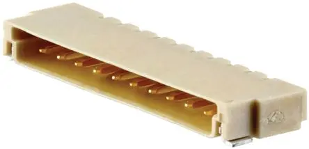 Produktfoto 1 von JAE Serie FI LVDS-Verbinder, Typ Oberfläche, Typ Steckerbuchse, Typ Lot, 10-polig, 1-reihig , gewinkelt, 1.25 mm