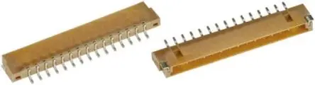 Produktfoto 1 von JAE Serie FI LVDS-Verbinder, Typ Oberfläche, Typ Steckerbuchse, Typ Lot, 15-polig, 1-reihig , gewinkelt, 1.25 mm