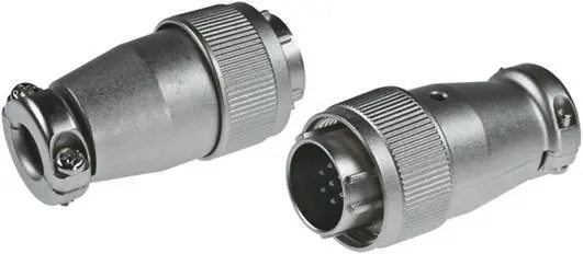 Produktfoto 1 von JAE SRCN 13 mm Miniature Rundsteckverbinder Stecker 5-polig Stecker 5A Kabel