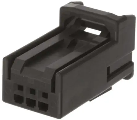 Produktfoto 1 von JAE MX34 Kfz-Steckverbinder, Kabel, Buchsengehäuse, Crimpbefestigung, Buchse, 3-polig, Grau / 1-reihig
