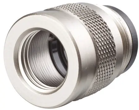 Produktfoto 1 von Amphenol Air LB ECTA 133 Stecker/Buchse Rundsteckverbinder Rückgehäuse, Gerade, Gr. 3, für Anschluss, L. 20 mm, Geh.Mat.