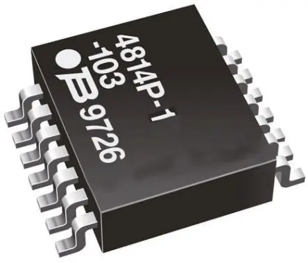 Produktfoto 1 von Bourns Serie 4800P Widerstands-Array ISOL, 7 x 10 kΩ, 1.12 W 2 %, Bauform SoM SMD