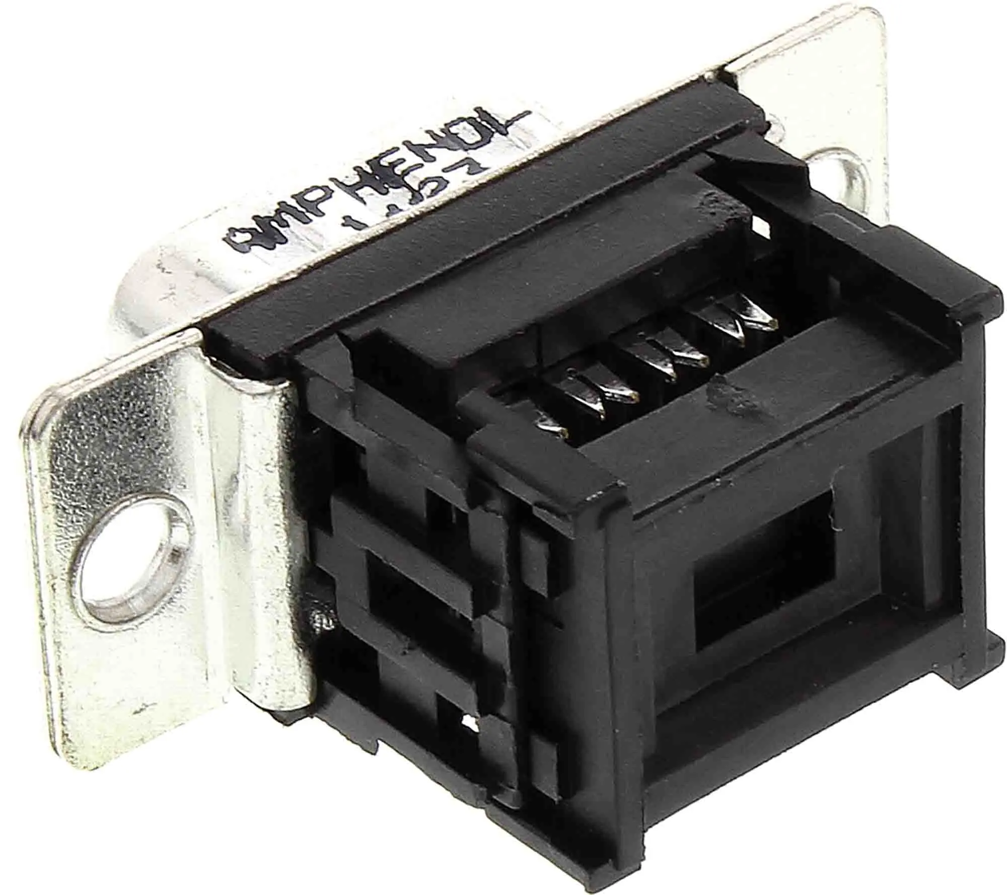 Produktfoto 1 von Amphenol Communications Solutions DFR D-Sub-Steckverbinder gewinkelt, 37-polig 2.77 mm Raster, Kabel Buchse