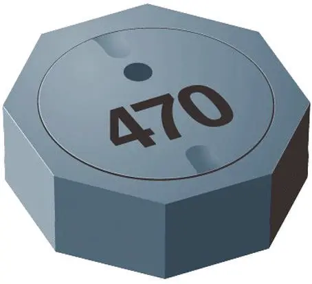 Produktfoto 1 von Bourns SRU6043 Drosselspule Ja, 68 μH 1.2 A mit Ferrit-Kern, 0804 Gehäuse ±30 % Drahtgewickelt 8 mm, 7 MHz 20