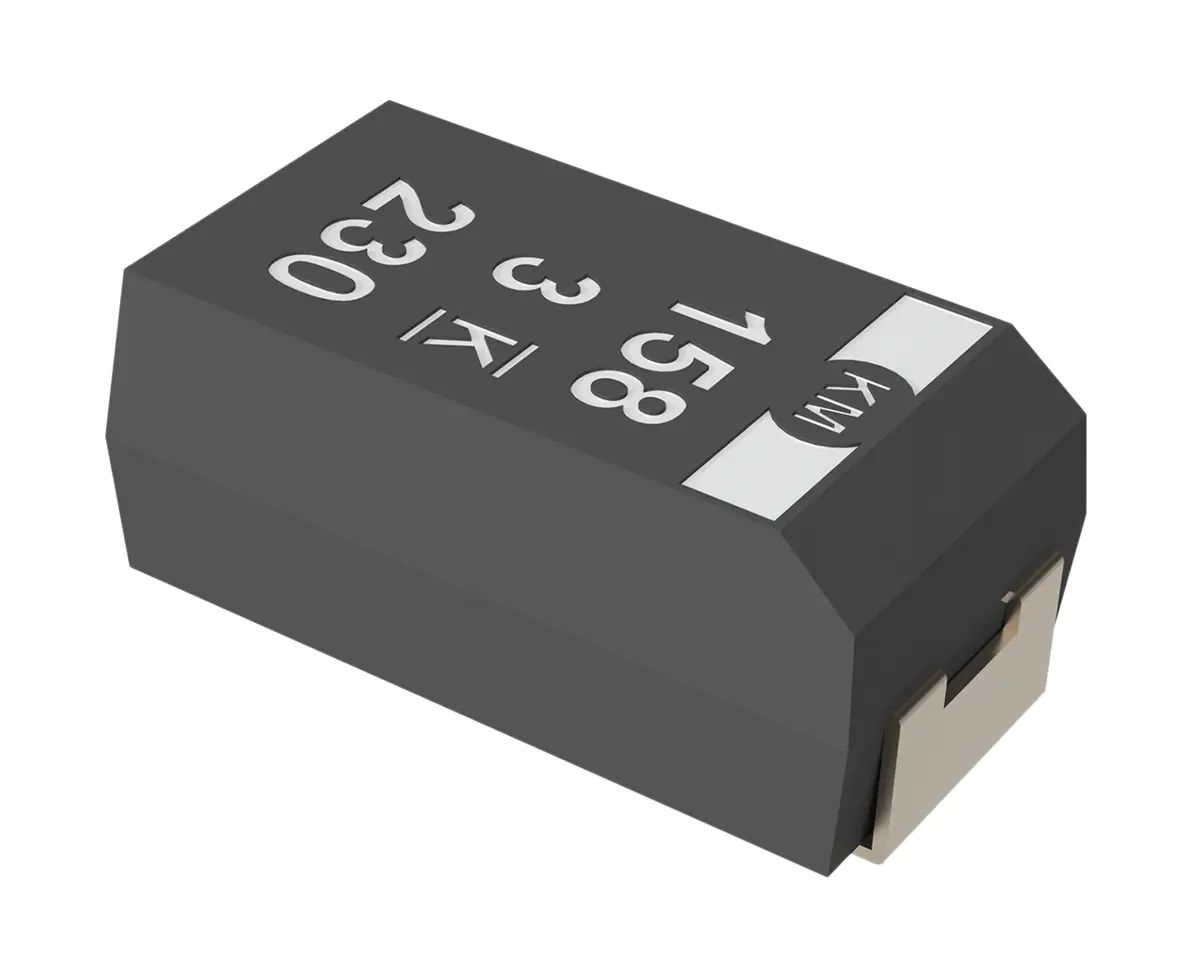Produktfoto 1 von KEMET T530, SMD Polymerkondensator 330 μF ±20 % / 10 V dc, -55 °C → 125 °C