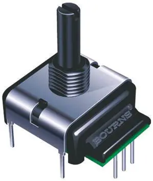Produktfoto 1 von Bourns Encoder Inkremental, 120U/min, 10 V dc, Digital Vollwelle
