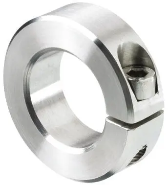 Huco Edelstahl Wellenmanschette Einteilig, mit Spannschraube 78 mm Außen-ø x 19 mm