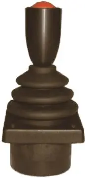 Produktfoto 1 von APEM 3000 Kontaktloser Joystick, 2-Achsen Hall Effekt / 40mA, IP65 Griff Typ Taste