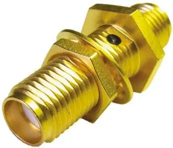 Produktfoto 1 von Amphenol RF HF Adapter, 50 Ω, Gerade Buchse Buchse, Koaxial SMA