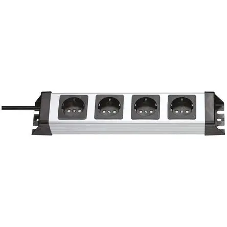 Produktfoto 1 von Kopp POWERversal Verlängerungskabel, 1.4 m, 4-fach Überspannungsschutz, Typ F IP20 25 V ac