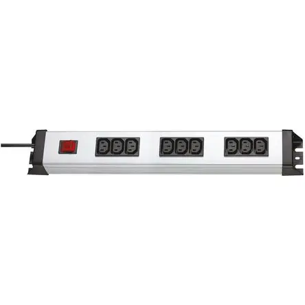 Produktfoto 1 von Kopp POWERversal Verlängerungskabel, 1.4 m, 9-fach Überspannungsschutz, IEC C13 IP20 25 V ac