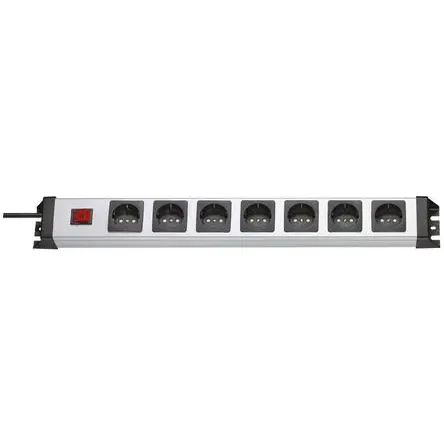 Produktfoto 1 von Kopp POWERversal Verlängerungskabel, 1.4 m, 7-fach Überspannungsschutz, Typ F IP20 25 V ac