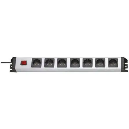 Produktfoto 1 von Kopp POWERversal Steckdosenleiste, 1.4 m, 7-fach Überspannungsschutz, Typ F IP20 25V ac