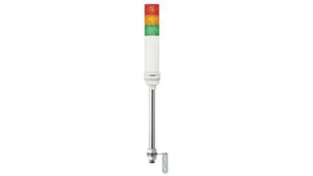 Produktfoto 1 von Schneider Electric Harmony LED Signalturm Summer 3-stufig Linse Gelb, Grün, Rot 24V ac/dc Filament/Warnsummer, Dauer