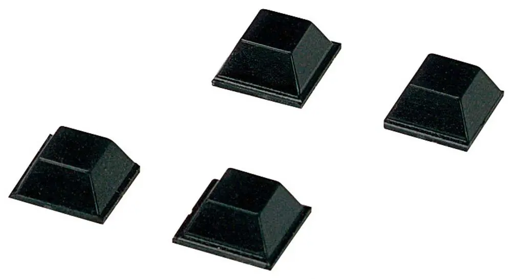 Produktfoto 1 von Bopla Selbstklebende Füße, 13 x 13 x 5.8mm, für Alu-Topline-Gehäuse