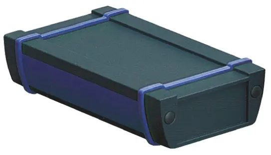 Produktfoto 1 von Bopla Alustyle (Set); Gehäuse; Aluminium; Graphitgrau IP65 Breite 121 mm Höhe 32.8 mm Länge 200 mm