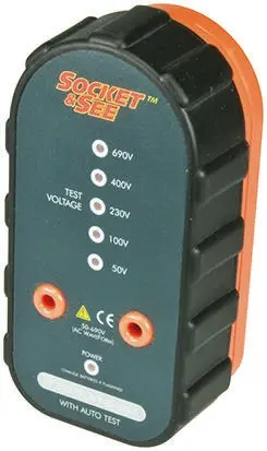 Produktfoto 1 von Socket & See Prüfeinheit 36mA, 50V, 690 V